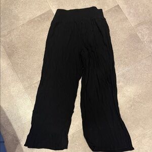 Shade & Shore Black Wide Leg Pants